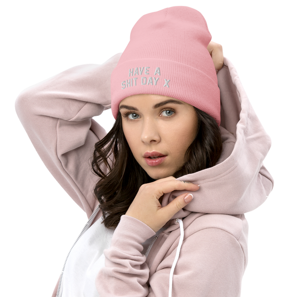 Have A Shit Day Puff Beanie