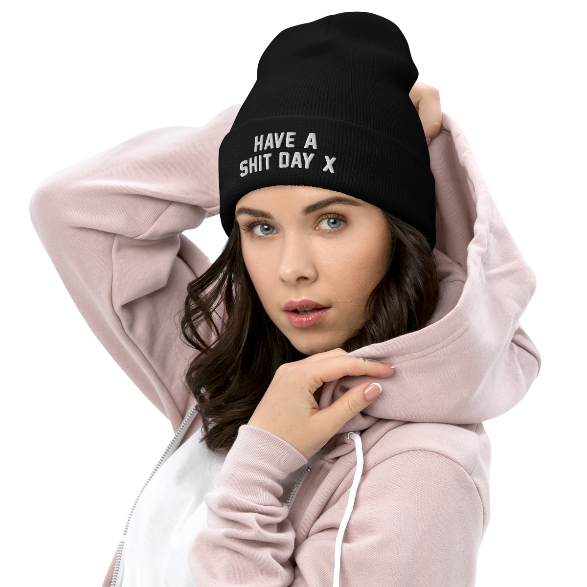 Have A Shit Day Puff Beanie