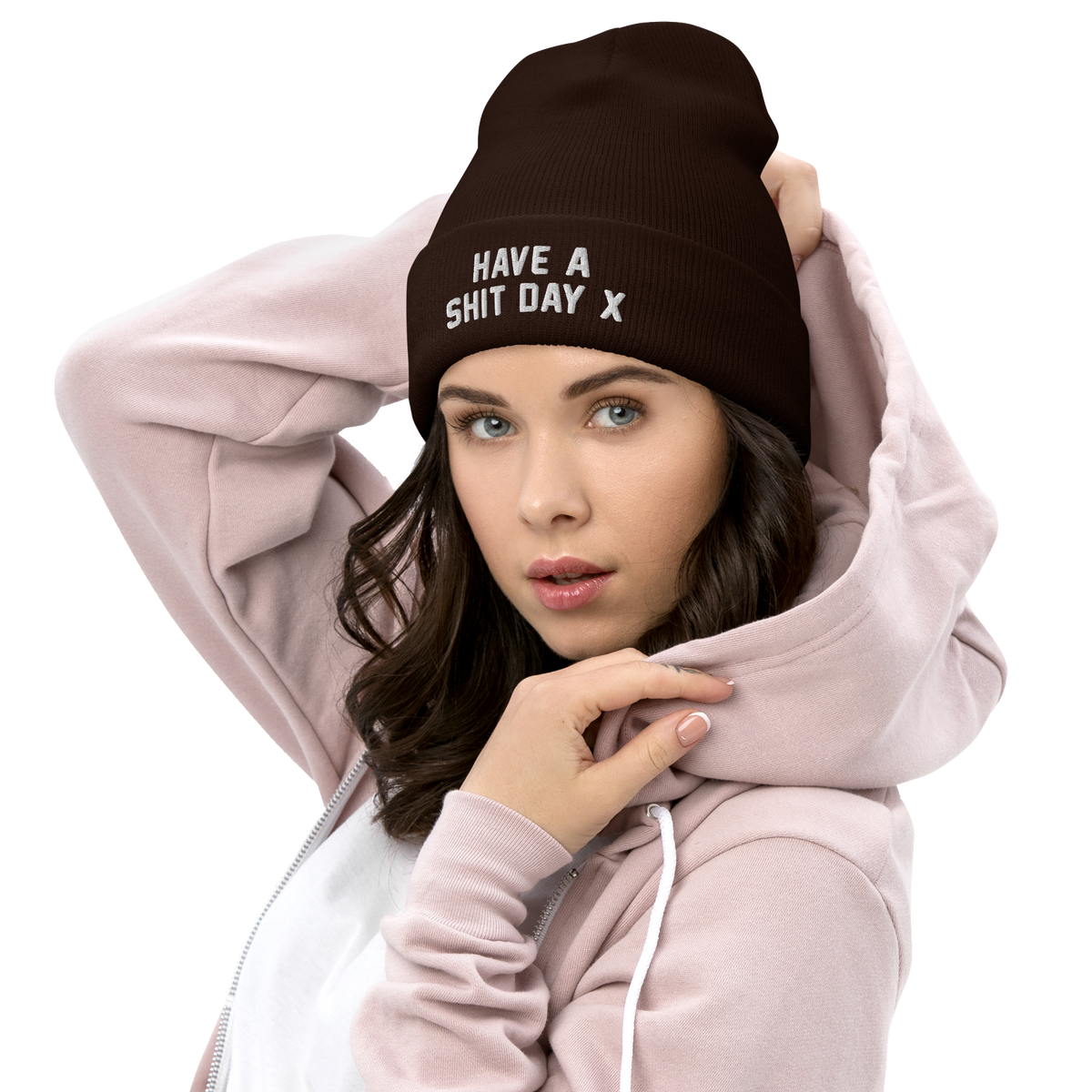Have A Shit Day Puff Beanie