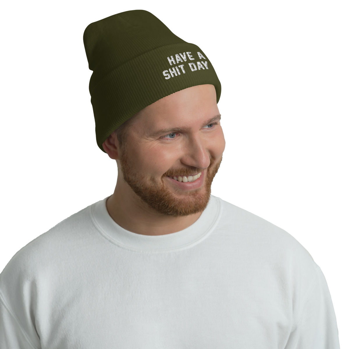 Have A Shit Day Puff Beanie