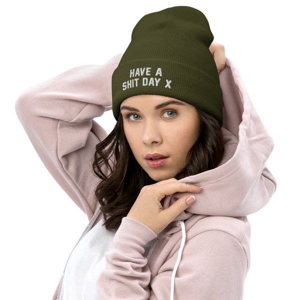 Have A Shit Day Puff Beanie