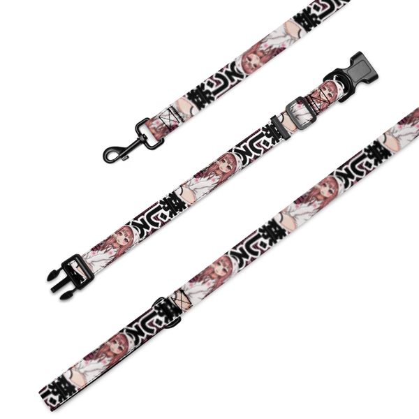 Anime Pet collar & leash