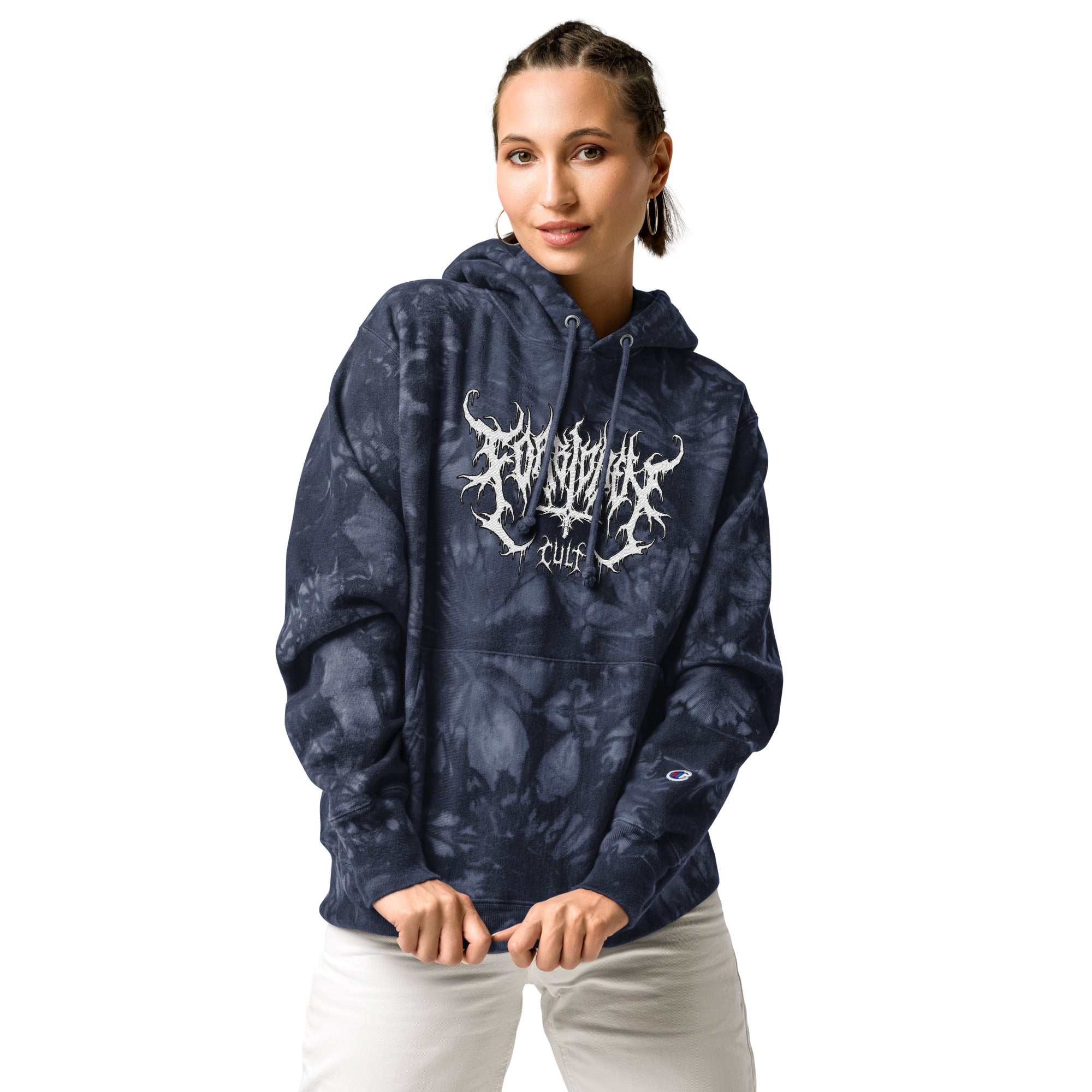 LE) Cult x Champion Tie-Dye Hoodie – Forbidden13