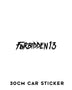 Small 'Forbidden13' Sticker