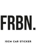 FRBN. Sticker